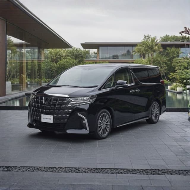 New Alphard Hybrid 2025 rental mobil Makassar