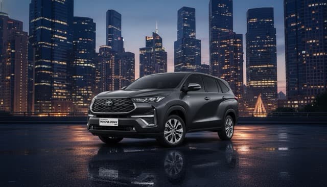 Innova Zenix V Hybrid rental mobil Makassar